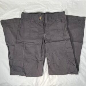 Y2K Deadstock Gray Cargo Wide Leg Flared Cargo Pants